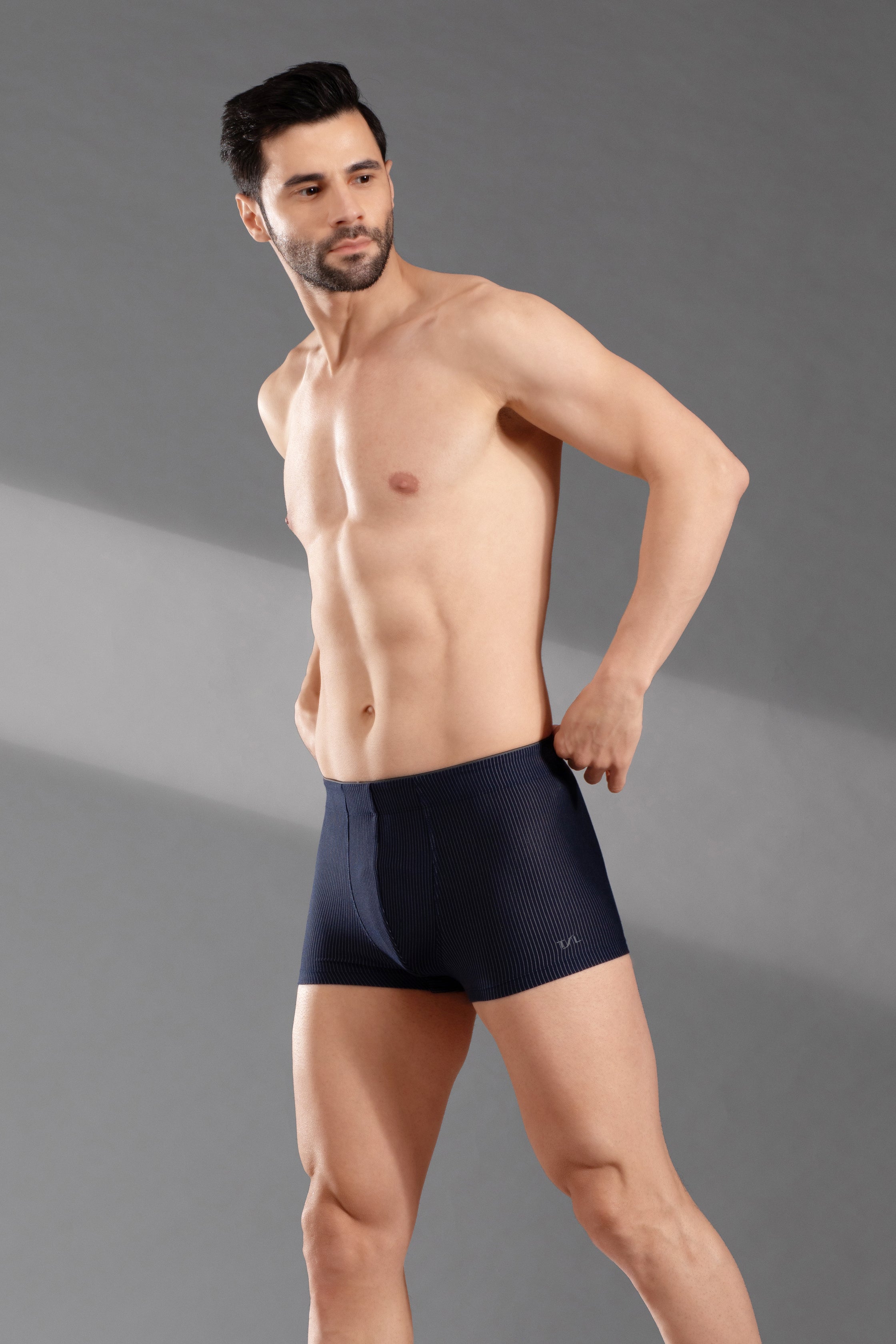 The Secret Loom Men's Trunk - 80% Modal, 10% Polyester, 10% Elastane (Yarn Dyed) - Premium Underwear for Men