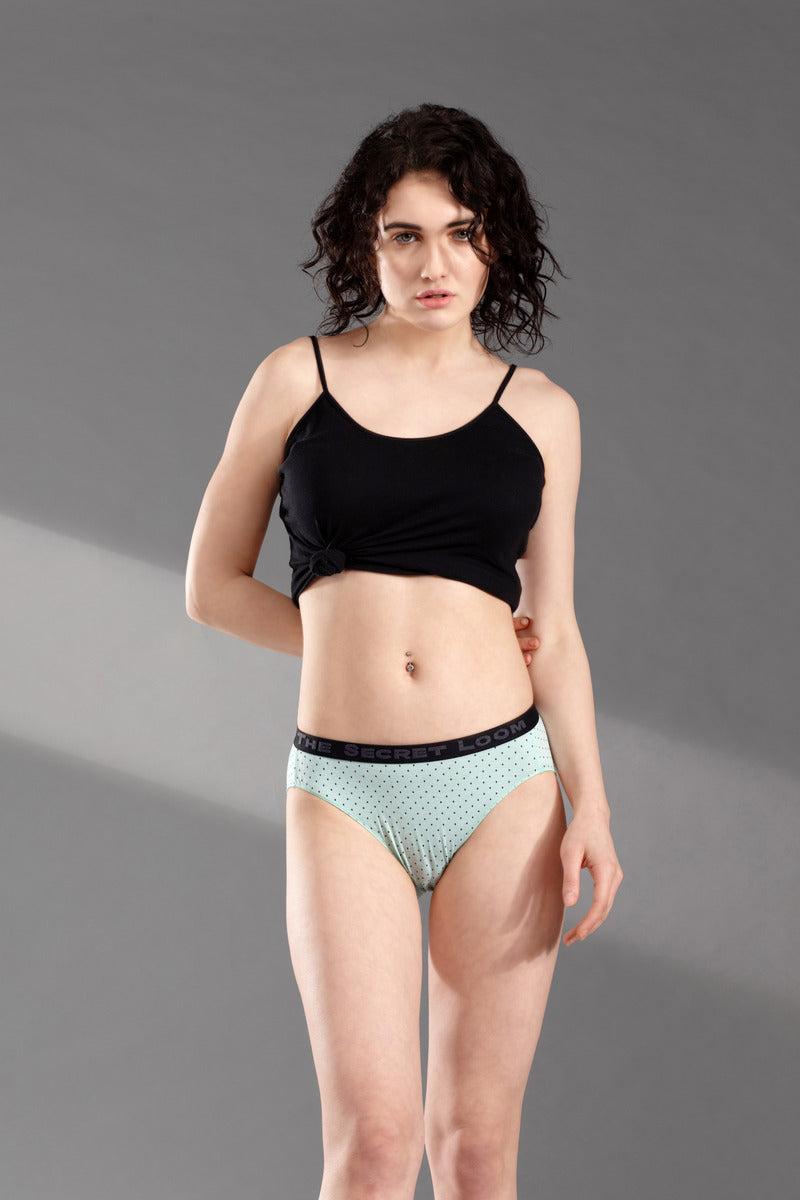 The Secret Loom Women's Bikini - 95% Bamboo, 5% Elastane - Premium Bikini Set for Women