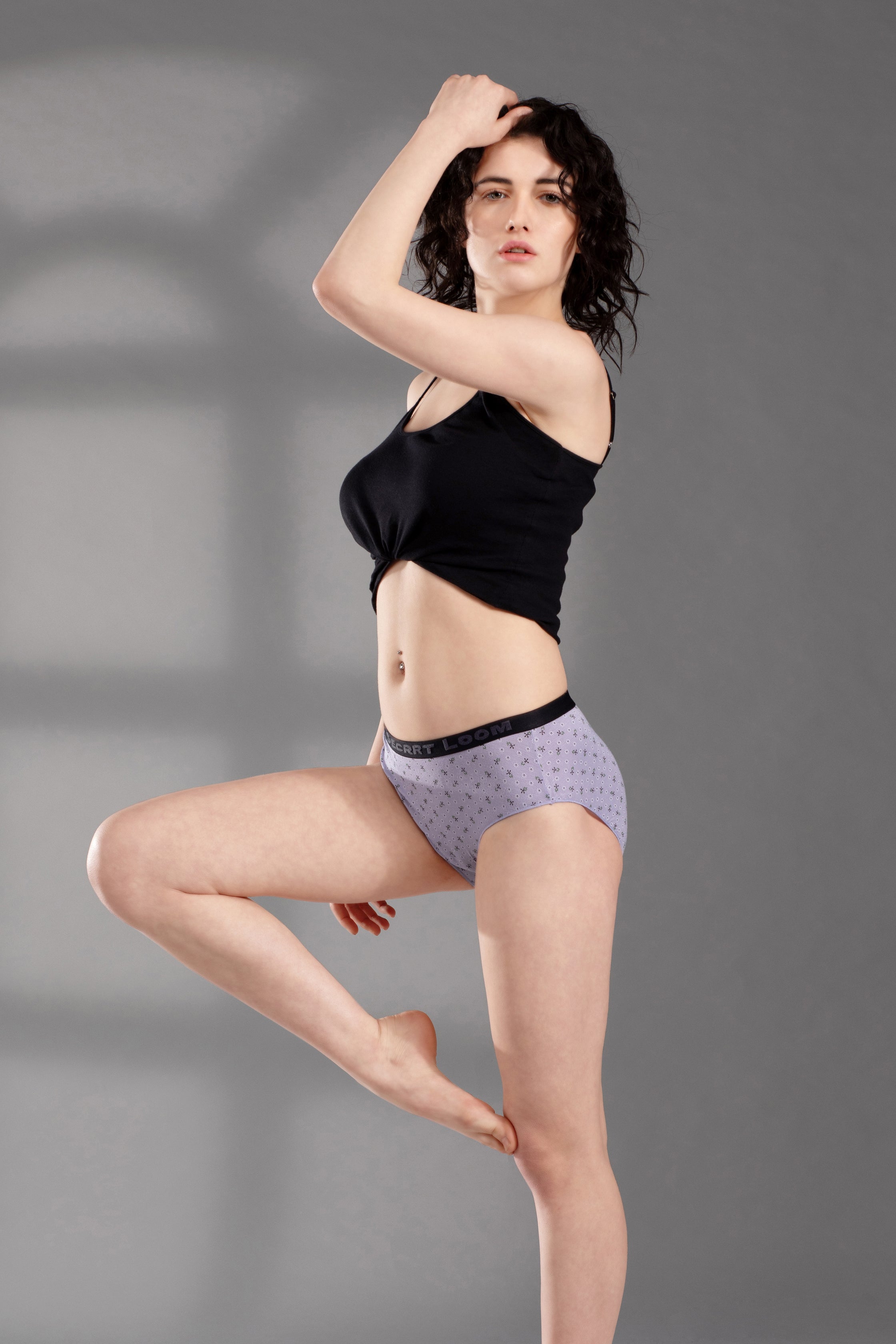 The Secret Loom Women's Hipster - 95% Bamboo, 5% Elastane - Premium High Waist Hipster