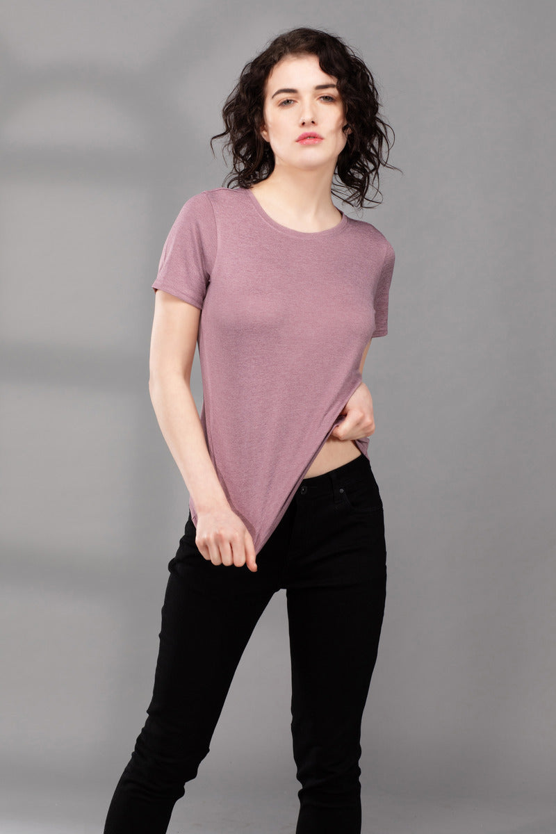 The Secret Loom Female T-Shirt - 100% Polyester Double Cool - Stylish T-Shirts for Women