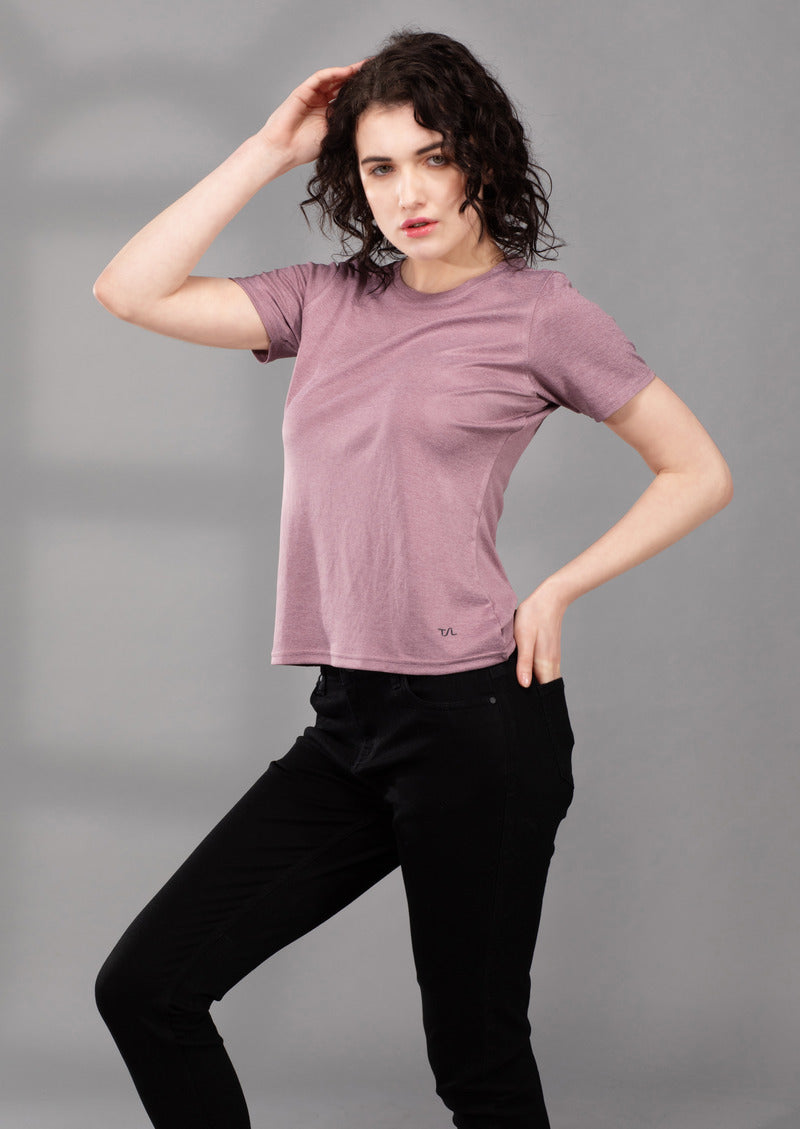 The Secret Loom Female T-Shirt - 100% Polyester Double Cool - Stylish T-Shirts for Women