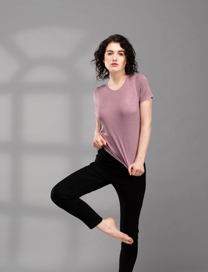 The Secret Loom Female T-Shirt - 100% Polyester Double Cool - Stylish T-Shirts for Women