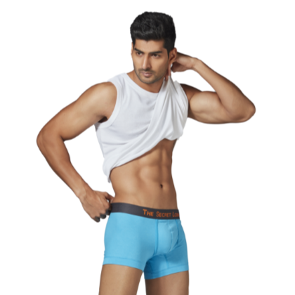 Men's Outer Elastic Lycra Jersey Mini trunk