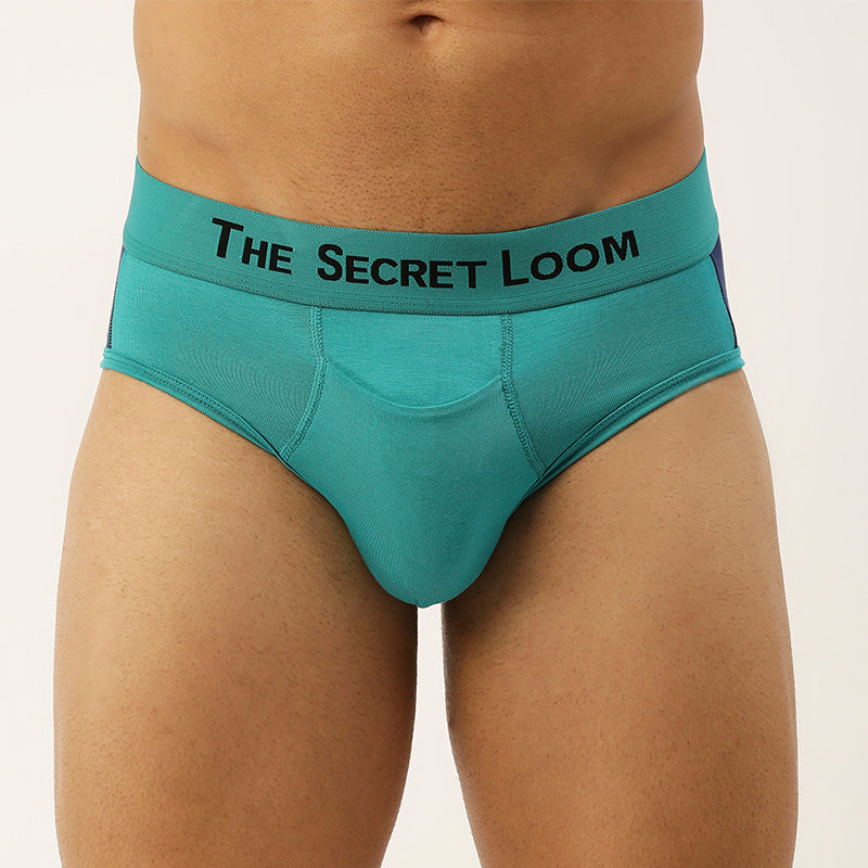 Men's Outer Elastic Modal Elastane brief-Cut and sew