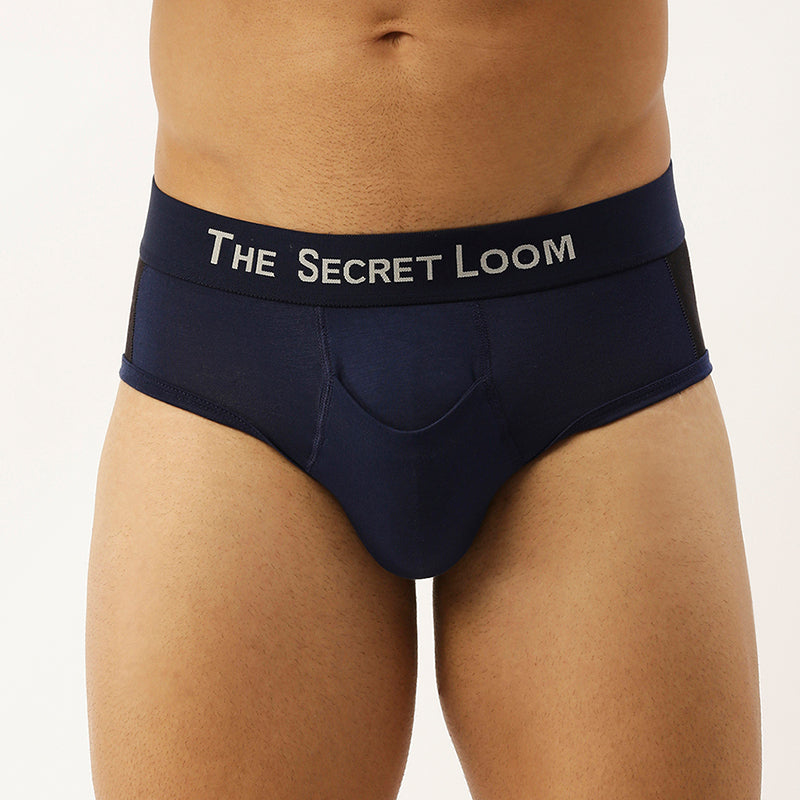 Men's Outer Elastic Modal Elastane brief-Cut and sew