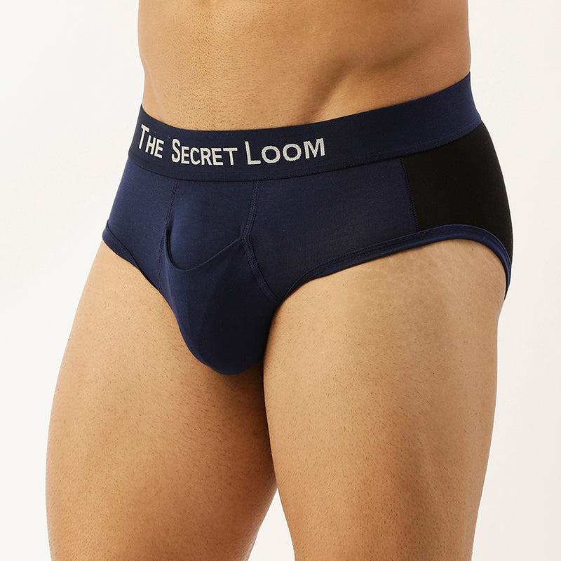 Men's Outer Elastic Modal Elastane brief-Cut and sew