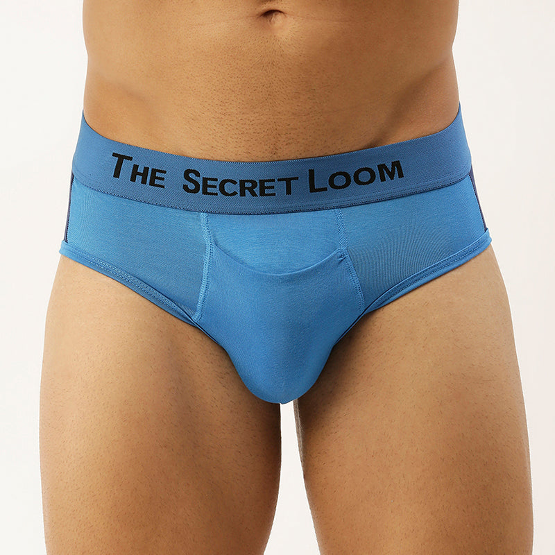 Men's Outer Elastic Modal Elastane brief-Cut and sew