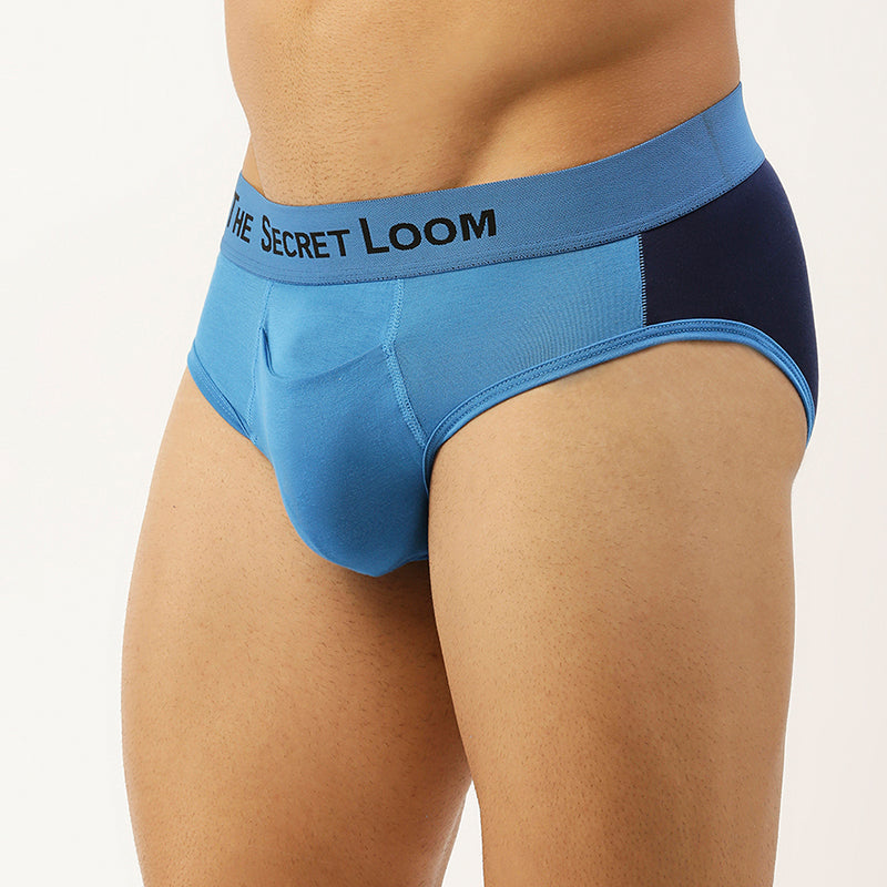 Men's Outer Elastic Modal Elastane brief-Cut and sew