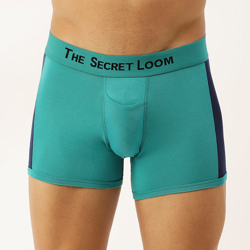 Men's Outer Elastic Modal Elastane mini trunk-Cut and sew