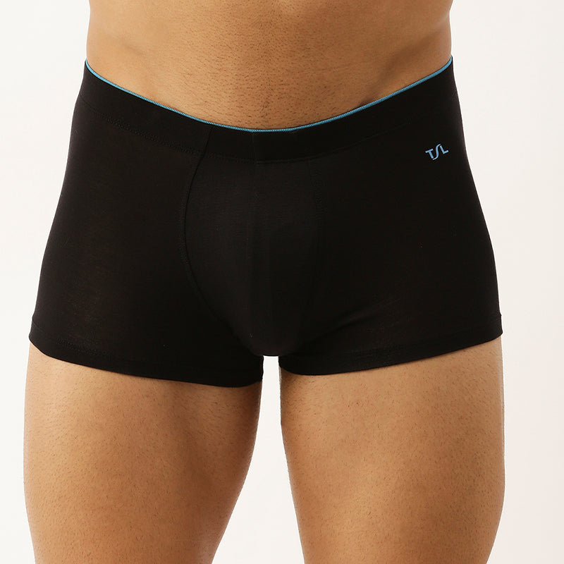 Men's Outer Elastic Modal Elastane Mini Trunk - Hidden Elastic