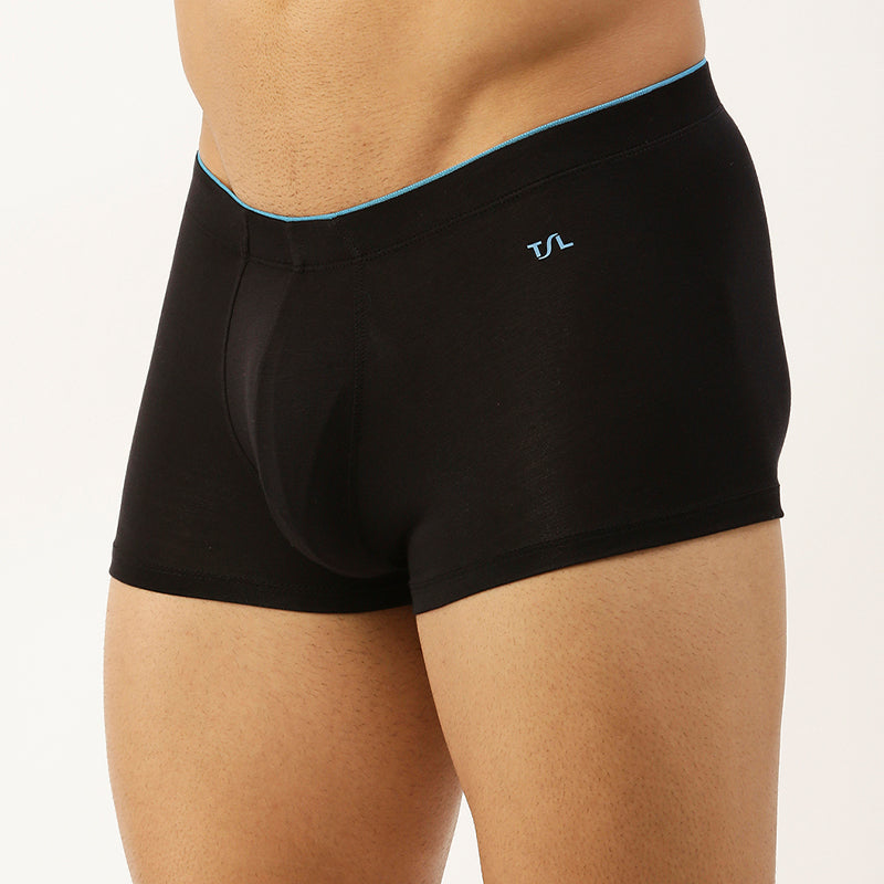 Men's Outer Elastic Modal Elastane Mini Trunk - Hidden Elastic