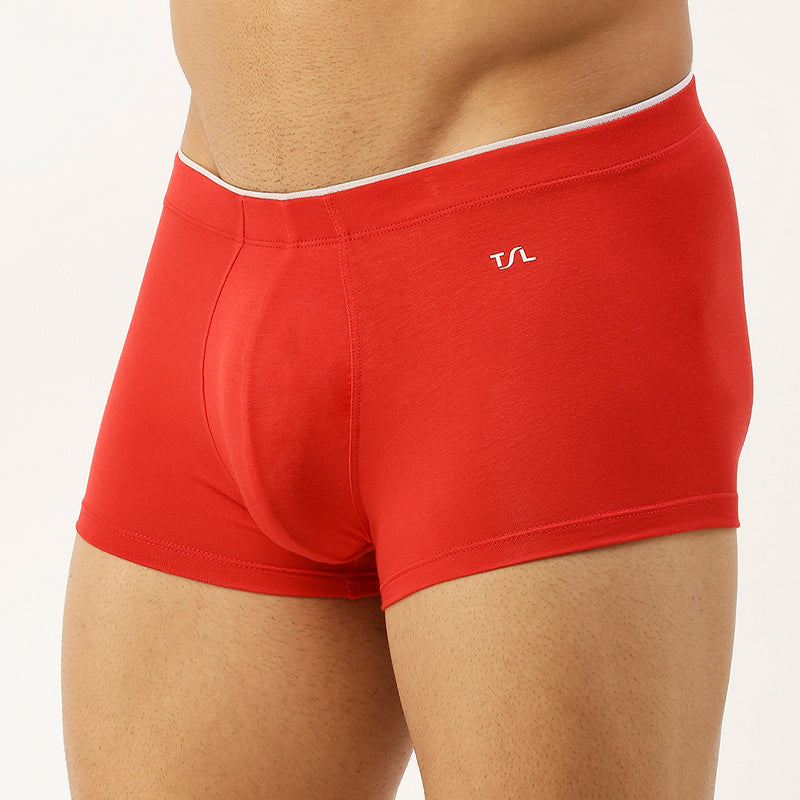 Men's Outer Elastic Modal Elastane Mini Trunk - Hidden Elastic