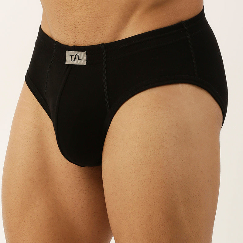 Men's Inner Elastic 1X1 Rib brief
