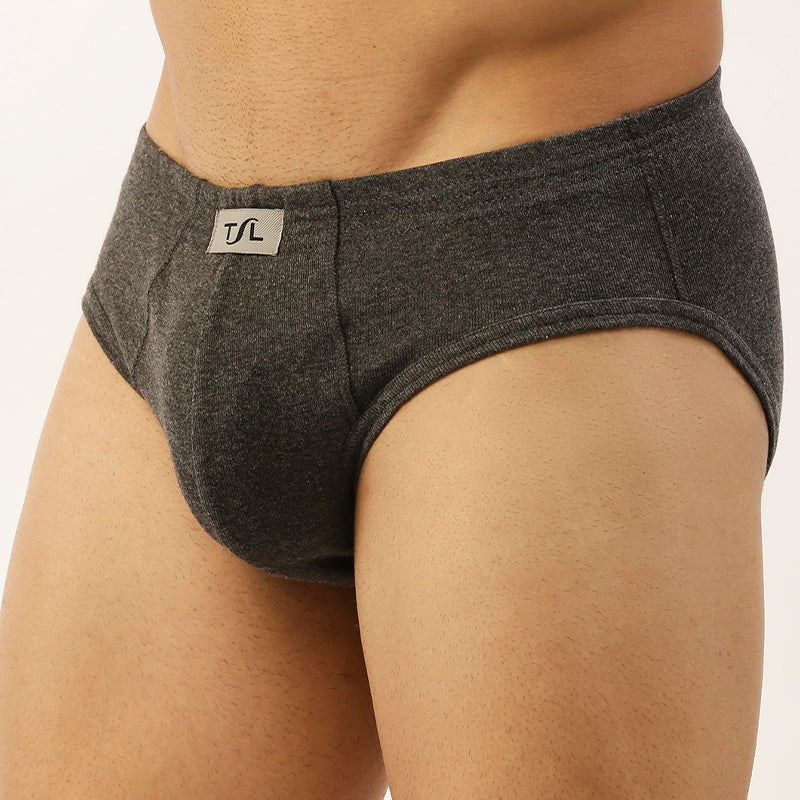 Men's Inner Elastic 1X1 Rib brief
