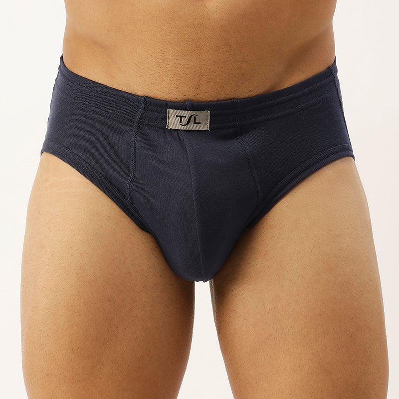 Men's Inner Elastic 1X1 Rib brief