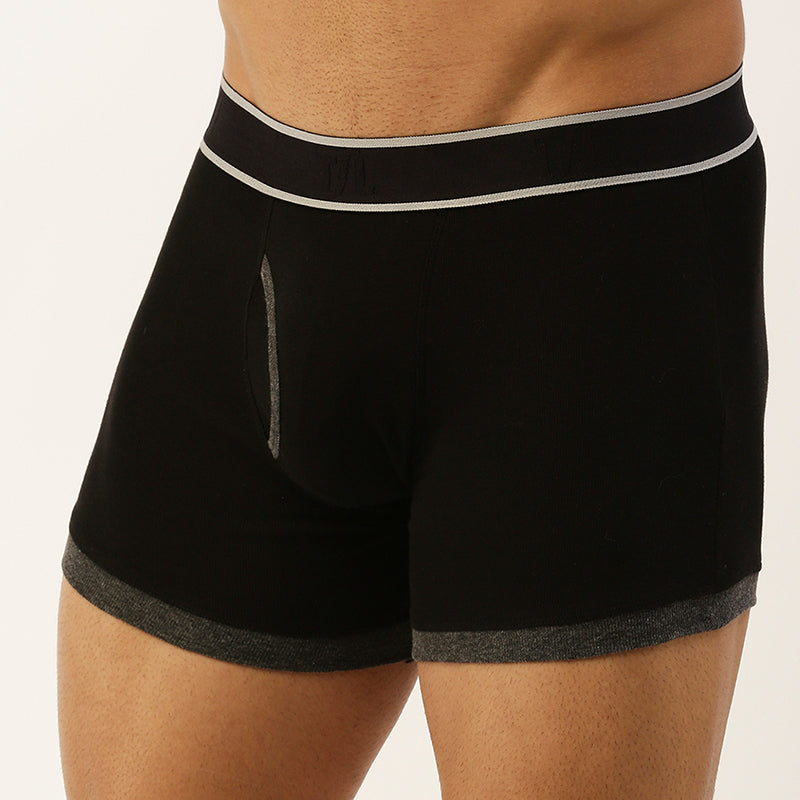 Men's Outer Elastic 1X1 Rib Mini trunk