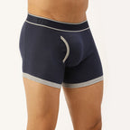 Men's Outer Elastic 1X1 Rib Mini trunk