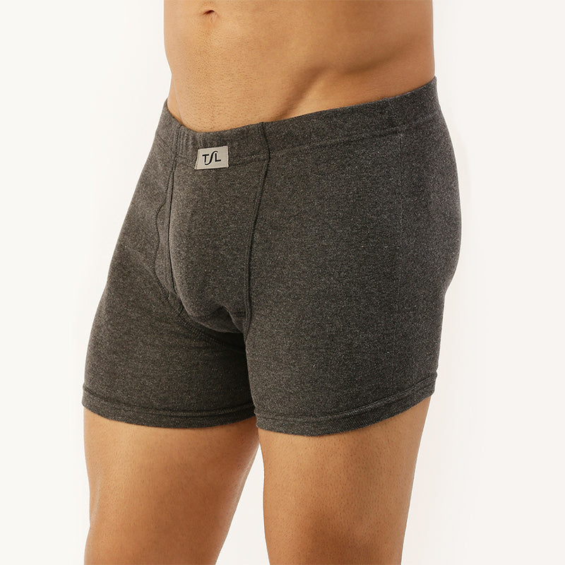 Men's Inner Elastic 1X1 Rib trunk