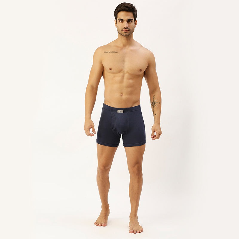 Men's Inner Elastic 1X1 Rib trunk