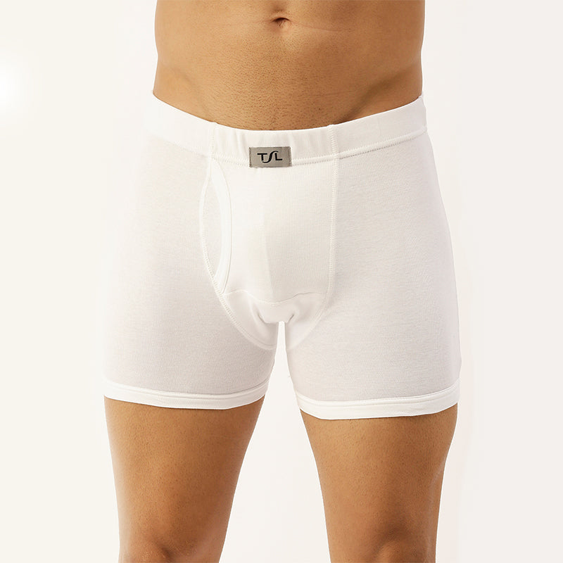 Men's Inner Elastic 1X1 Rib trunk