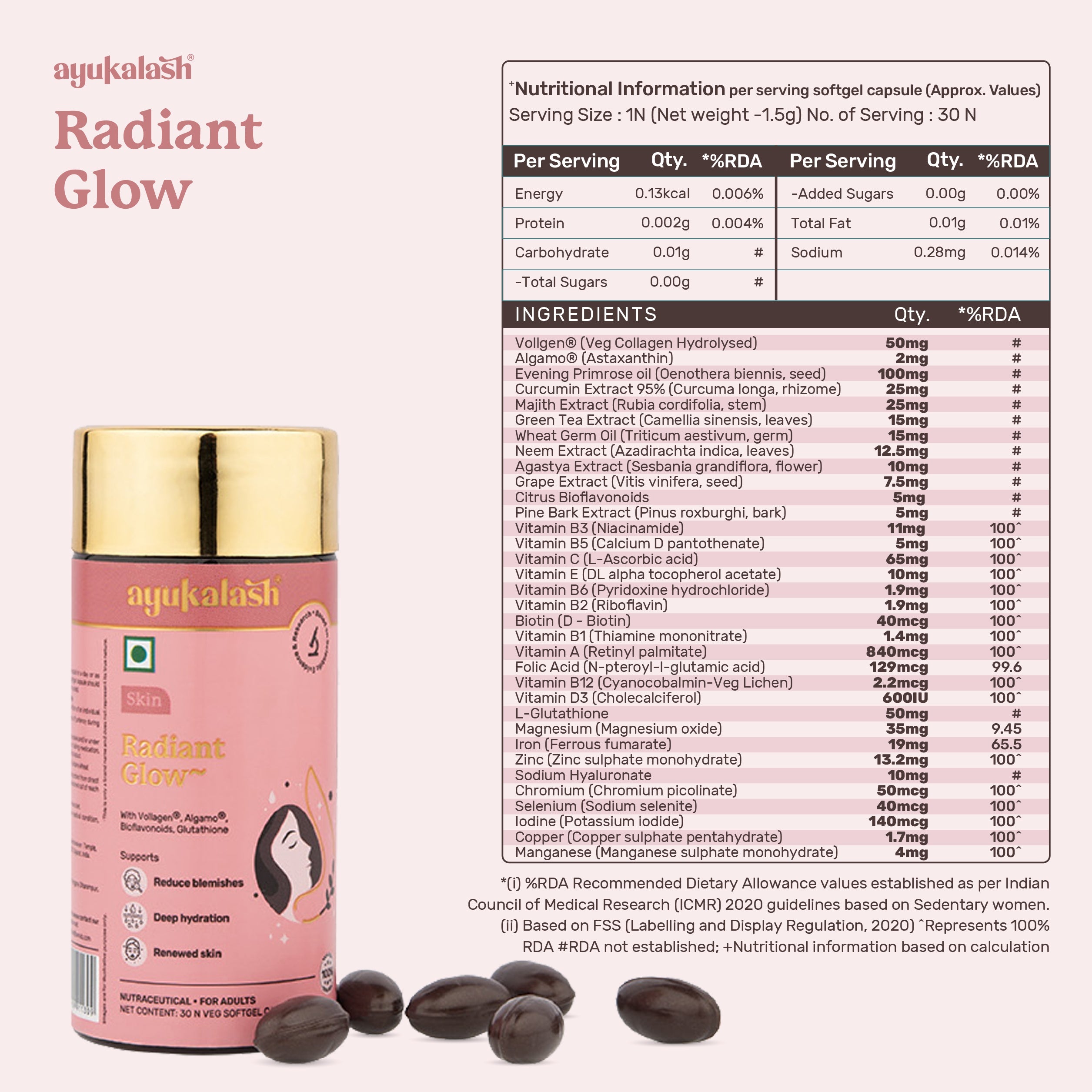 Ayukalash Skin care - Radiant Glow