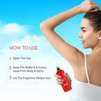 Signature Red Deodorant Body Spray - 70 ML (Unisex)