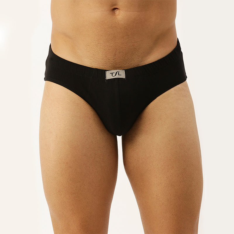 Men's Inner Elastic Single Jersey brief