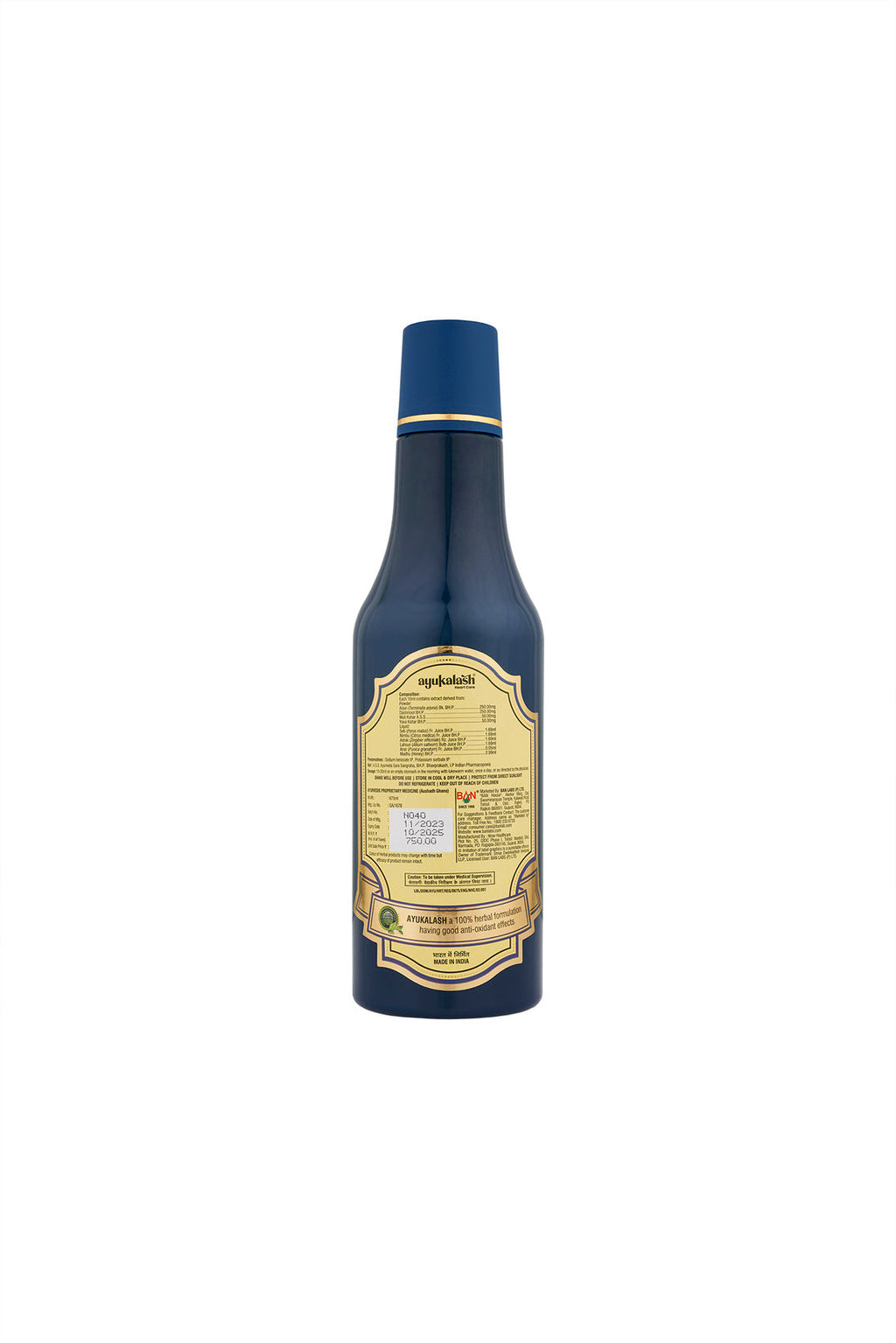 Ayukalash Heart Care Syrup | Natural Ingredients for Heart Health