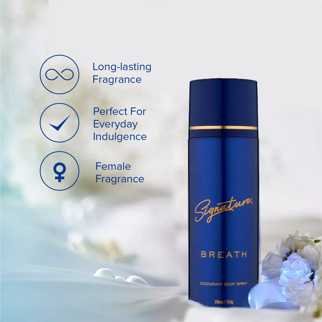 Signature Perfume Body Spray - "BREATH" - 200 ML