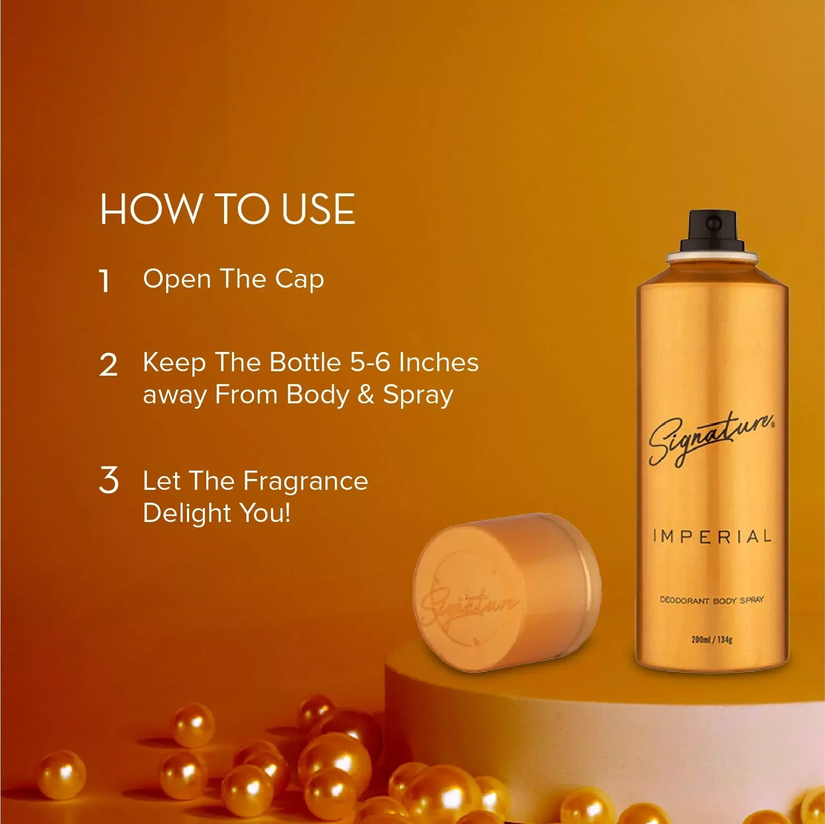 Signature Perfume Body Spray - "IMPERIAL" - 200 ML