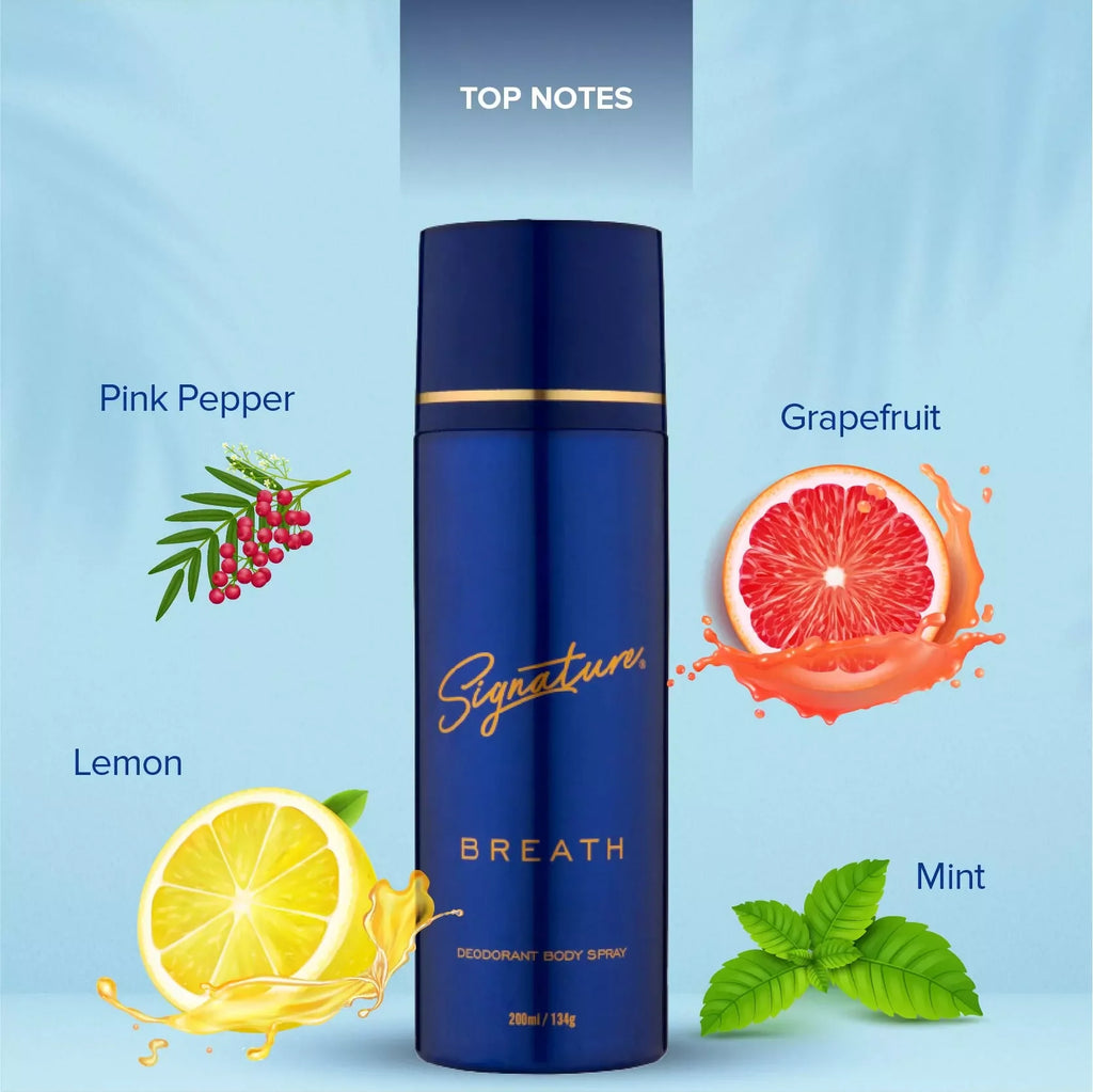Signature Perfume Body Spray - "BREATH" - 200 ML