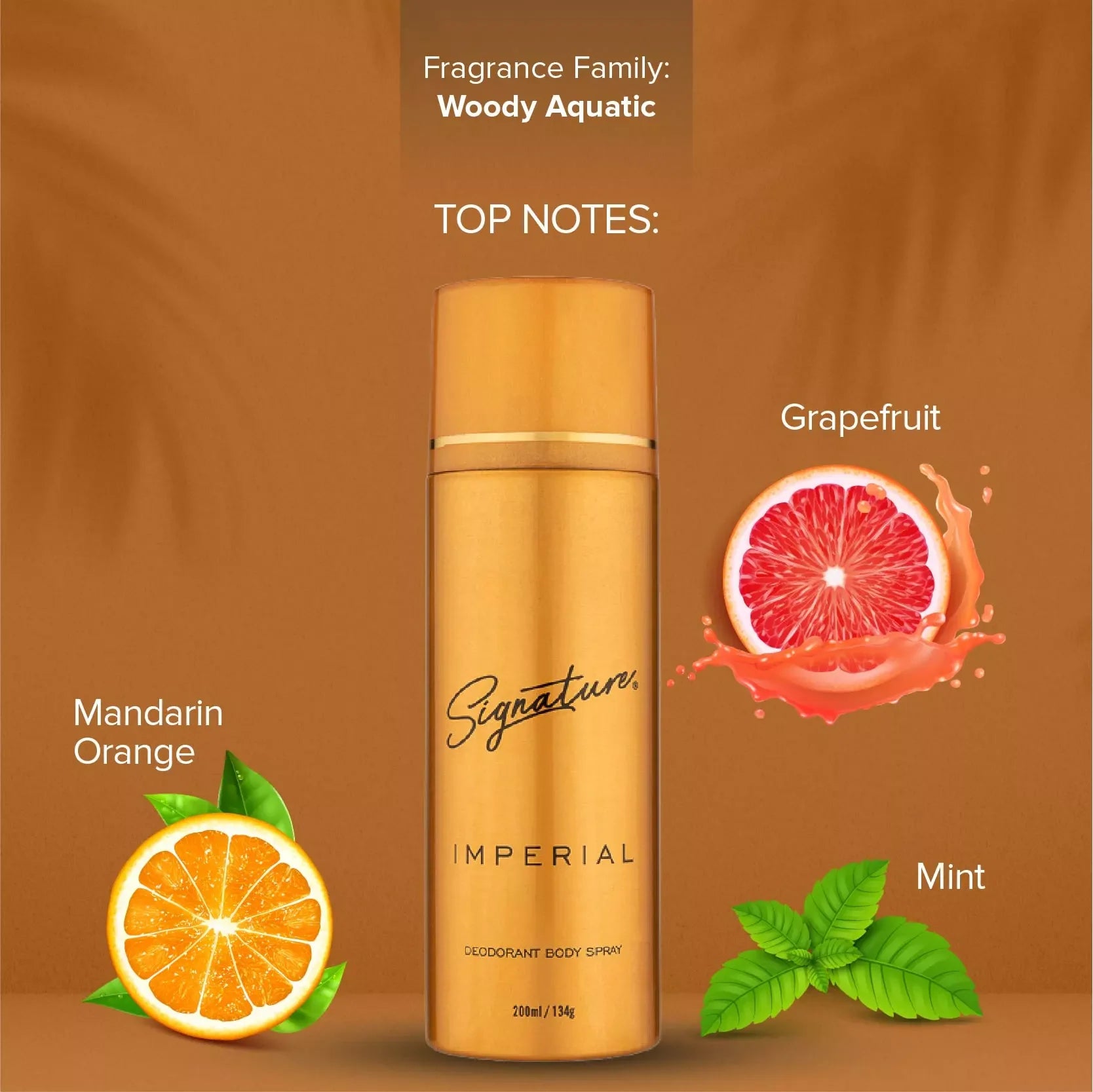 Signature Perfume Body Spray - "IMPERIAL" - 200 ML